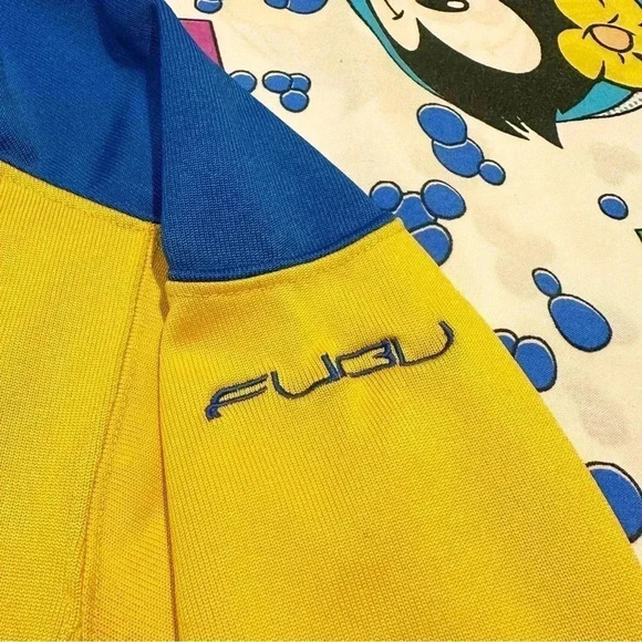 Vintage Kids FUBU Vintage League 1991 Long Sleeve Jersey Size YL (14/16) - Picture 8 of 14